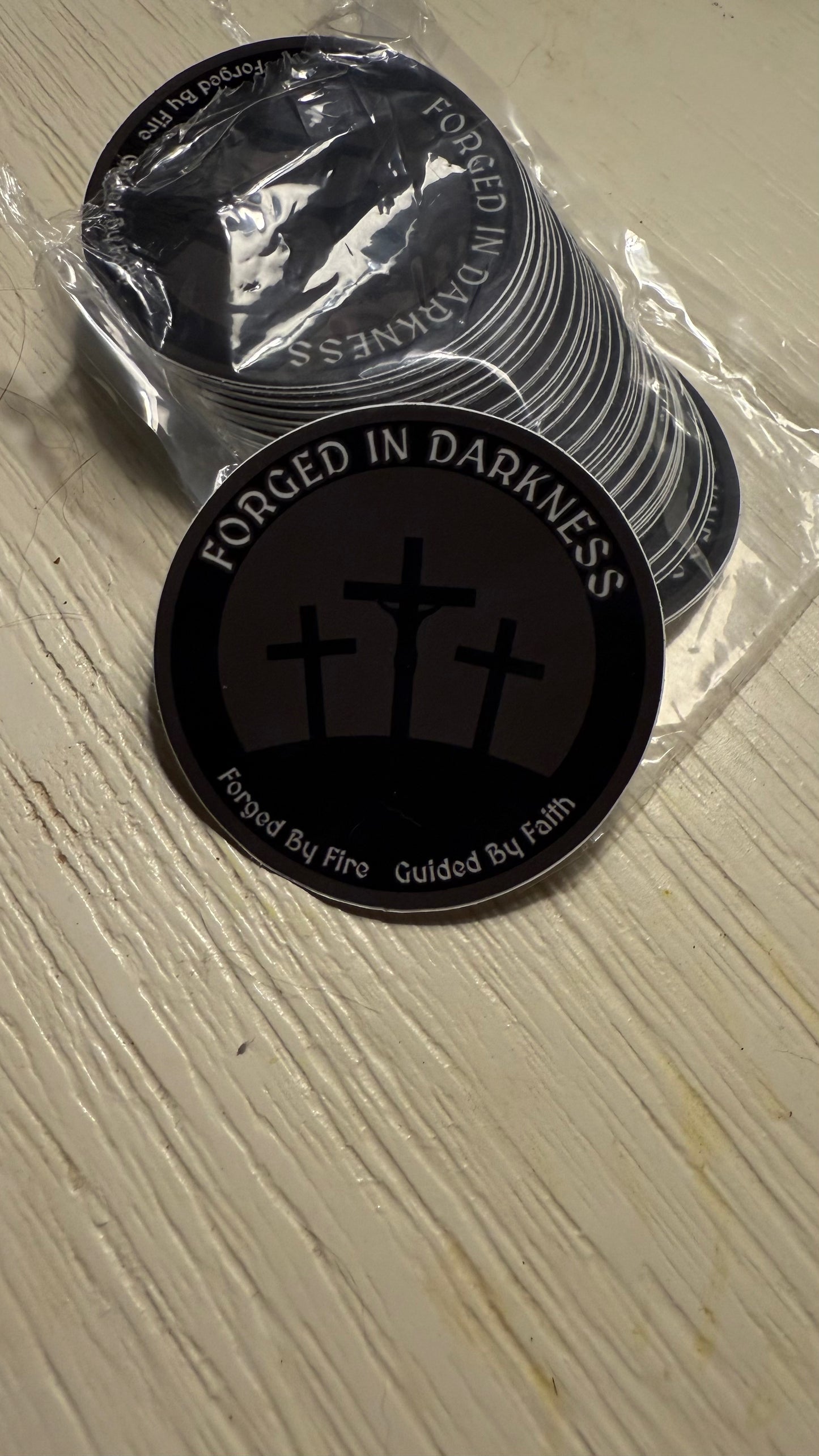 Cross Sticker